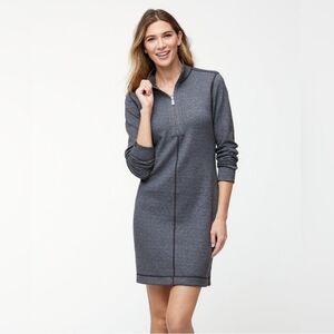 Tommy Bahama Women's Gray Cotton Preppy Sweater Casual Dress. Sz M